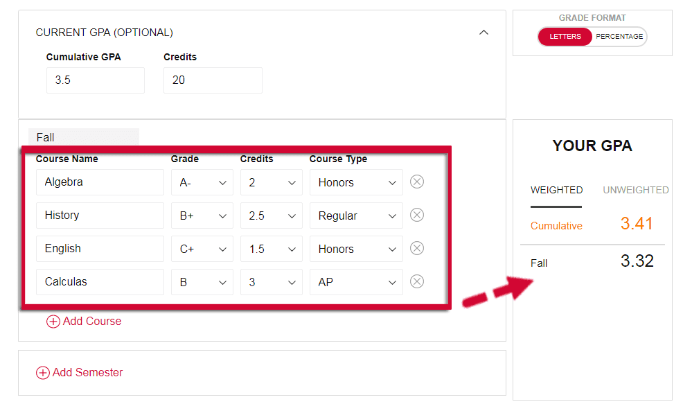 high-school-gpa-calculator-step-4-course-grades-e1478570040669